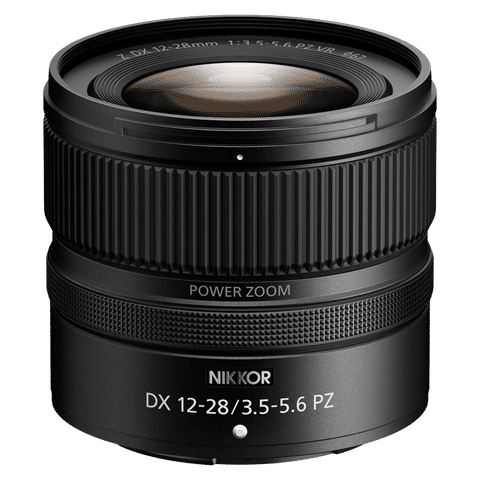 Nikon Nikkor Z DX 12 - 28 mm f/3.5-5.6 Wide Angle Lens (7 Rounded Diaphragm Opening, JMA719DA, Black)