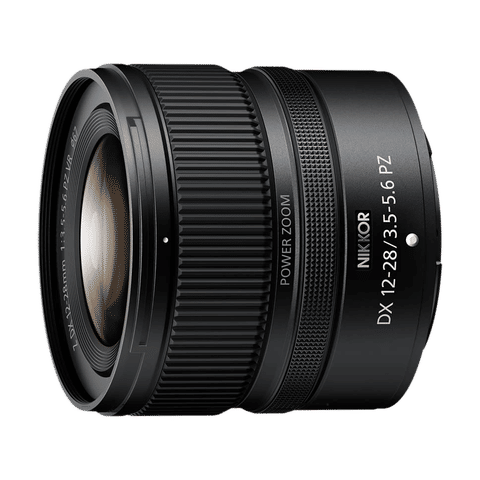 Nikon Nikkor Z DX 12 - 28 mm f/3.5-5.6 Wide Angle Lens (7 Rounded Diaphragm Opening, JMA719DA, Black)