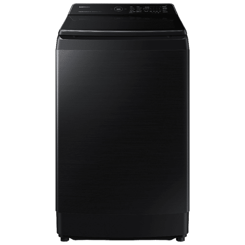 SAMSUNG 11 kg 5 Star Inverter Fully Automatic Top Load Washing Machine (WA11CG5886BVTL, Diamond Drum, Black Caviar)