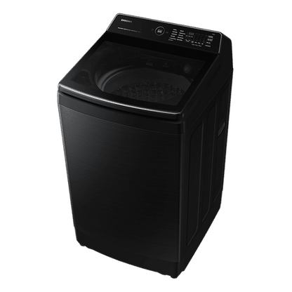 SAMSUNG 11 kg 5 Star Inverter Fully Automatic Top Load Washing Machine (WA11CG5886BVTL, Diamond Drum, Black Caviar)