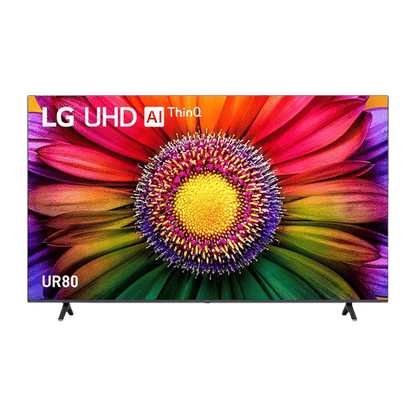 LG UR80 164 cm (65 inch) 4K Ultra HD LED WebOS TV with AI Processor 4K Gen6 (2023 model)