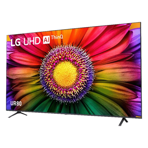 LG UR80 164 cm (65 inch) 4K Ultra HD LED WebOS TV with AI Processor 4K Gen6 (2023 model)