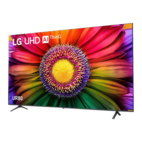 LG UR80 139 cm (55 inch) 4K Ultra HD LED WebOS TV with AI Processor 4K Gen6 (2023 model)