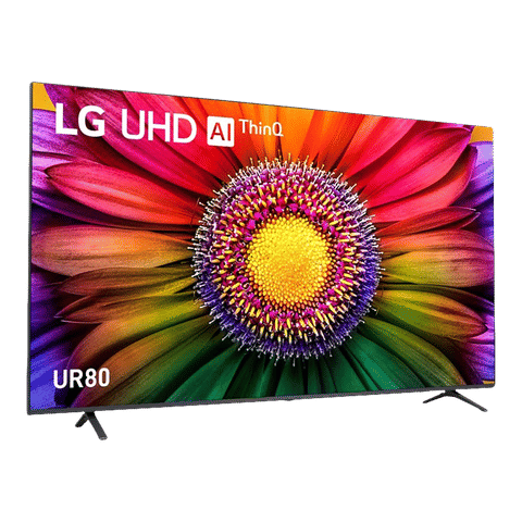 LG UR80 139 cm (55 inch) 4K Ultra HD LED WebOS TV with AI Processor 4K Gen6 (2023 model)