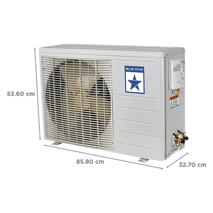 Blue Star Y Series 5 in 1 Convertible 1 Ton 3 Star Inverter Split AC with Dust Filter (Copper Condenser, IC312YNU)