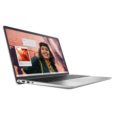 DELL Inspiron 3530 Intel Core i3 13th Gen Thin and Light Laptop (8GB, 512GB SSD, Windows 11 Home, 15.6 inch FHD LED Backlit Display, MS Office 2021, Platinum Silver, 1.62 KG)