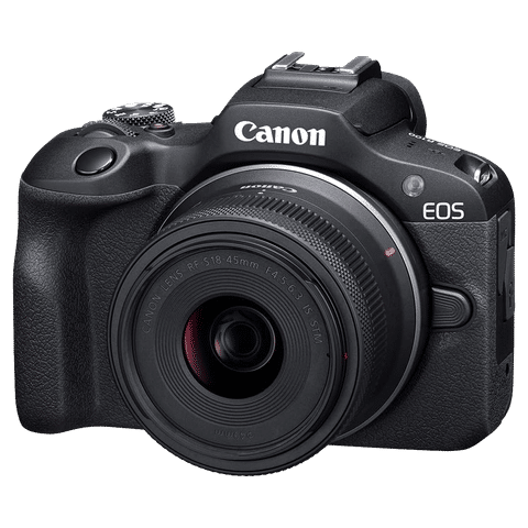 Canon EOS R100 24.1MP DSLR Camera (18-45 mm Lens, DIGIC 8 Processor)