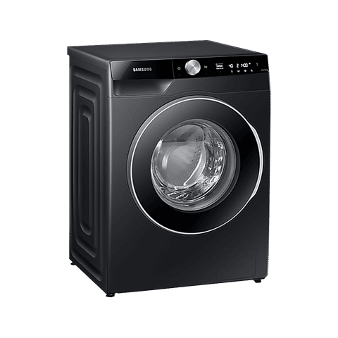 SAMSUNG 8 kg 5 Star Inverter Fully Automatic Front Load Washing Machine (WW80T604DLB1TL, Built-in Heater, Black Caviar)