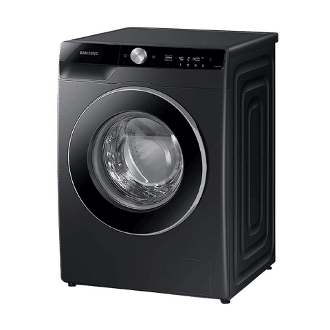 SAMSUNG 8 kg 5 Star Inverter Fully Automatic Front Load Washing Machine (WW80T604DLB1TL, Built-in Heater, Black Caviar)