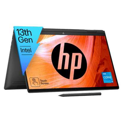 HP Envy x360 15-fe0027TU Intel Core i5 13th Gen (15.6 inch, 16GB, 512GB, Windows 11 Home, MS Office 2021, Intel Iris Xe, FHD IPS Display, Nightfall Black, 8C527PA)