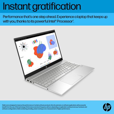 HP Pavilion 15-eg3036TU Intel Core i7 13th Gen (15.6 inch, 16GB, 1TB, Windows 11 Home, MS Office 2021, Intel Iris Xe, FHD IPS Display, Natural Silver, 7S4P3PA)