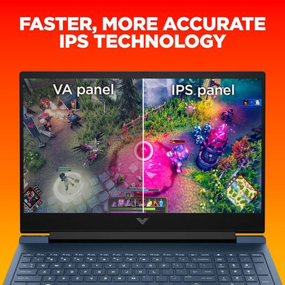 HP Victus 16-s0089AX AMD Ryzen 7 (16.1 inch, 16GB, 1TB, Windows 11 Home, MS Office 2021, NVIDIA GeForce RTX 3050, Full HD IPS Display, Performance Blue, 8L7Y4PA)