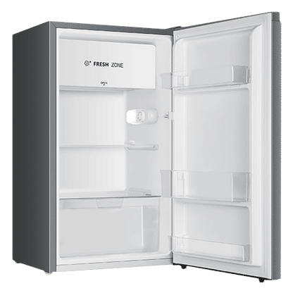 Hisense 94 Liters 3 Star Direct Cool Single Door Refrigerator with Reversible Door (RR94D4SSN, Silver)