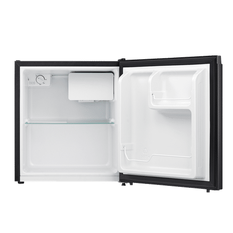 Hisense 45 Litres 4 Star Direct Cool Single Door Refrigerator with Separate Chiller Zone (RR46D4SBN, Black)