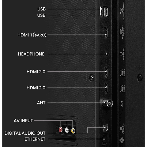 Hisense A6K 140 cm (55 inch) 4K Ultra HD LED Google TV with Dolby Atmos