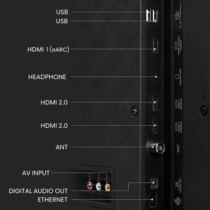 Hisense A6K 108 cm (43 inch) 4K Ultra HD LED Google TV with Dolby Atmos