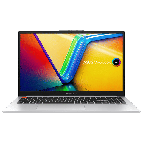 ASUS Vivobook S 15 Intel Core i5 13th Gen (15.6 inch, 16GB, 512GB, Windows 11 Home, MS Office 2021, Intel Iris Xe, OLED Display, Cool Silver, S5504VA-MA543WS)