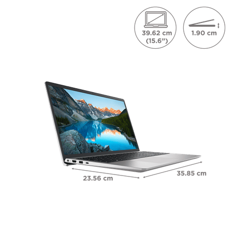 DELL Inspiron 3530 Intel Core i5 13th Gen Thin and Light Laptop (8GB, 1TB SSD, Windows 11 Home, 15.6 inch FHD LED Backlit Display, MS Office 2021, Platinum Silver, 1.65 KG)