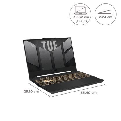 ASUS TUF Gaming F15 Intel Core i7 12th Gen Gaming Laptop (16GB, 1TB SSD, Windows 11 Home, 4GB GDDR6, 15.6 inch Full HD IPS Display, MS Office 2021, Mecha Gray, 2.2 Kg)