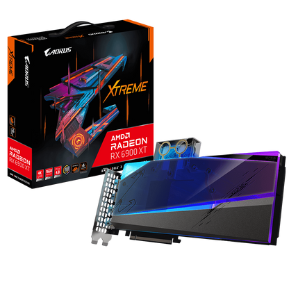 GIGABYTE Aorus Radeon RX 6900 XT Waterforce WB 16GB AMD Graphic Card