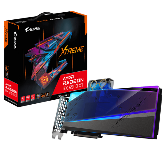 GIGABYTE Aorus Radeon RX 6900 XT Waterforce WB 16GB AMD Graphic Card