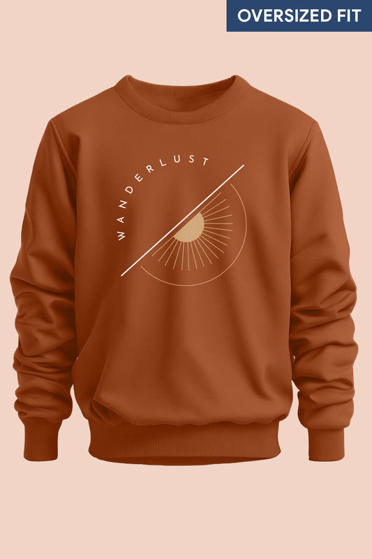 Wanderlust Oversized Sweatshirt