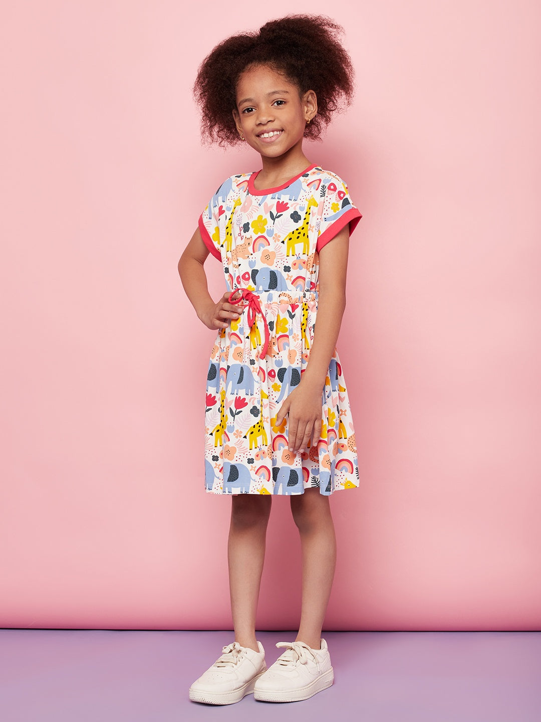 Kid Girl Print Dress