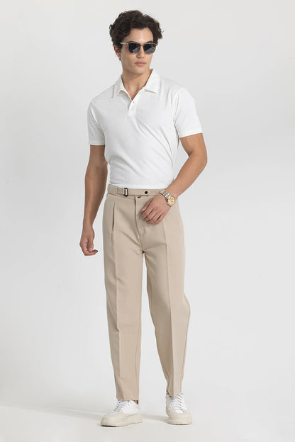 Beige Korean Trousers