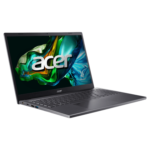 acer Aspire 5 Intel Core i5 13th Gen Thin and Light Laptop (16GB, 512GB SSD, Windows 11 Home, 15.6 inch Full HD IPS Display, MS Office 2021, Steel Gray, 1.75 KG)