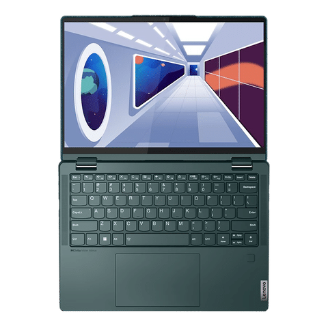 Lenovo Yoga 6 AMD Ryzen 5 (13.3 inch, 16GB, 512GB, Windows, MS Office 2021, AMD Radeon, FHD Display, Dark Teal, 83B2006CIN)