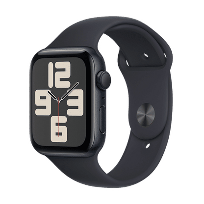 Apple Watch SE GPS with Midnight Sport Band - S/M (44mm Display, Midnight Aluminium Case)