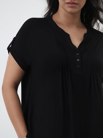 Gia Black Blouse