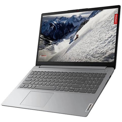 Lenovo ideapad 1 15AMN7 AMD Ryzen 3 (15.6 inch, 8GB, 512GB, Windows 11 Home, MS Office 2021, AMD Radeon, FHD Display, Cloud Grey, 82VG00ERIN)