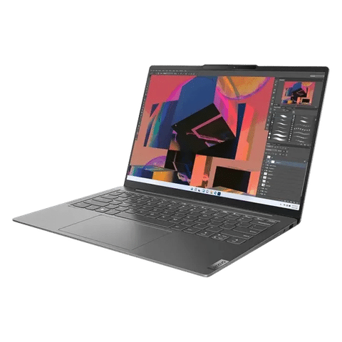 Lenovo Yoga Slim 6 14IRH8 Intel Core i7 13th Gen (14 inch, 16GB, 1TB, Windows, MS Office 2021, Intel Iris Xe, OLED Display, Metallic Grey, 83E00014IN)