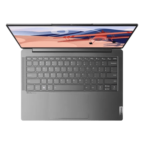 Lenovo Yoga Slim 6 14IRH8 Intel Core i7 13th Gen (14 inch, 16GB, 1TB, Windows, MS Office 2021, Intel Iris Xe, OLED Display, Metallic Grey, 83E00014IN)