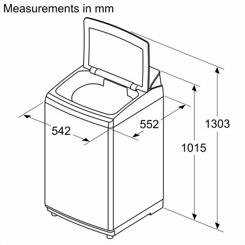 BOSCH 8 kg Fully Automatic Top Load Washing Machine (Series 2, WOE802S7IN, Multiple Water Protection, Silver)