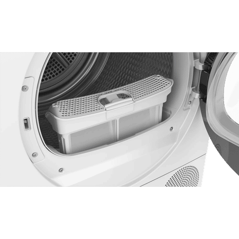 BOSCH 8 kg Fully Automatic Front Load Dryer(Series 4, WPG23100IN, LED Display, White)