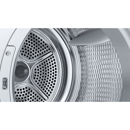 BOSCH 8 kg Fully Automatic Front Load Dryer(Series 4, WPG23100IN, LED Display, White)