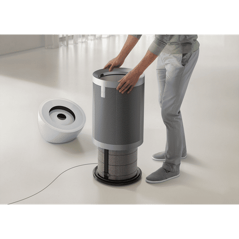 dyson Big + Quiet BP02 Air Purifier (Auto Mode, 41061801, White & Silver)