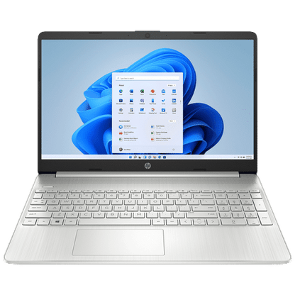 HP 15s-FR5012TU Intel Core i3 12th Gen (15.6 inch, 8GB, 512GB, Windows 11, MS Office 2021, Intel UHD, Full HD Display, Natural Silver, 91W53PA)