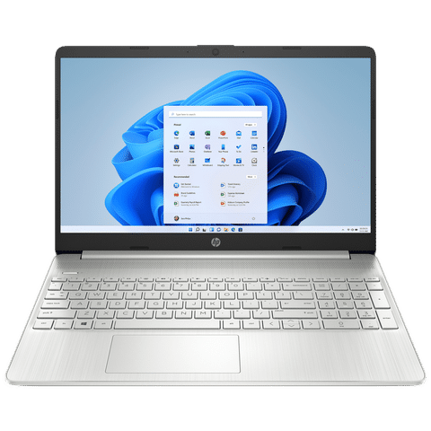 HP 15s-FR5012TU Intel Core i3 12th Gen (15.6 inch, 8GB, 512GB, Windows 11, MS Office 2021, Intel UHD, Full HD Display, Natural Silver, 91W53PA)