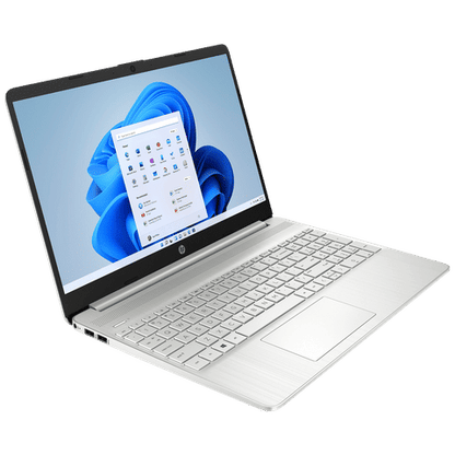 HP 15s-FR5012TU Intel Core i3 12th Gen (15.6 inch, 8GB, 512GB, Windows 11, MS Office 2021, Intel UHD, Full HD Display, Natural Silver, 91W53PA)