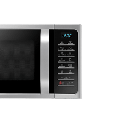 SAMSUNG MC28A5025VS/TL 28L Convection Microwave Oven with Slim Fry Technology (Black)