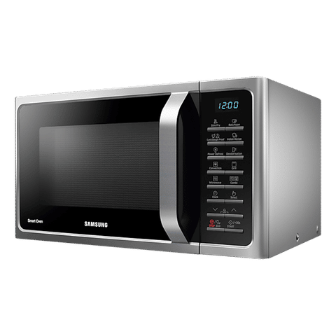 SAMSUNG MC28A5025VS/TL 28L Convection Microwave Oven with Slim Fry Technology (Black)