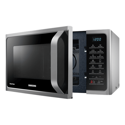 SAMSUNG MC28A5025VS/TL 28L Convection Microwave Oven with Slim Fry Technology (Black)