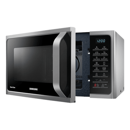 SAMSUNG MC28A5025VS/TL 28L Convection Microwave Oven with Slim Fry Technology (Black)