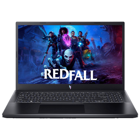 acer Nitro 5 Intel Core i5 13th Gen Gaming Laptop (16GB, 512GB, Windows 11 Home, 6GB Graphics, 15.6 inch 144 Hz FHD IPS Display, NVIDIA GeForce RTX 4050, MS Office 2021, Obsidian Black, 2.13 KG)