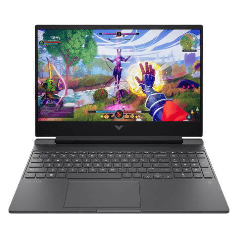 HP Victus Intel Core i7 12th Gen Gaming Laptop (16GB, 1TB SSD, Windows 11 Home, 4GB Graphics, 15.6 inch 144 Hz Full HD IPS Display, NVIDIA GeForce RTX 3050, MS Office 2021, Mica Silver, 2.29 KG)