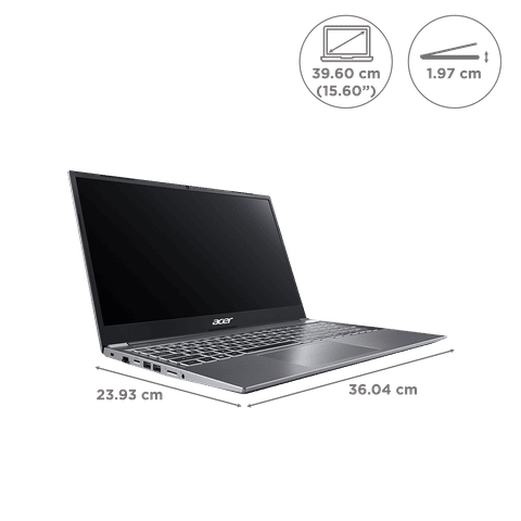 acer Aspire Lite Intel Core i3 12th Gen Laptop (8GB, 512GB SSD, Windows 11, 15.6 inch LED Ba