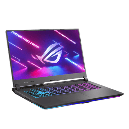 ASUS G713RC AMD Ryzen 7 Gaming Laptop (16GB, 512GB SSD, Windows 11 Home, 4GB Graphics, 17.3 inch 144 Hz Full HD Display, NVIDIA GeForce RTX 3050, MS Office 2021, Eclipse Gray, 2.5 KG)